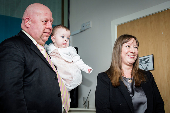 Dunfermline family christening/Naming ceremony