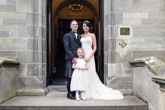 Kinnettles Castle Wedding.