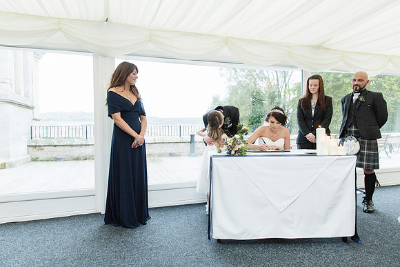 Kinnettles Castle Wedding.