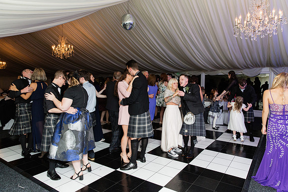 Kinnettles Castle Wedding.