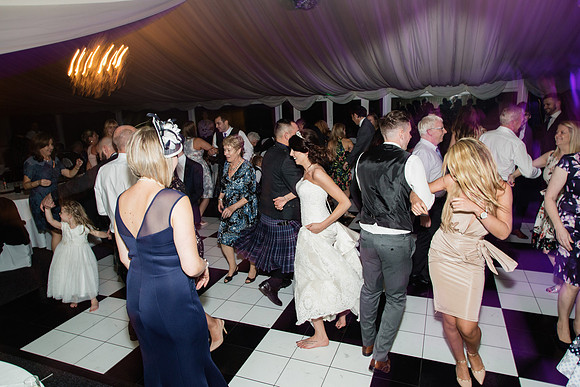 Kinnettles Castle Wedding.