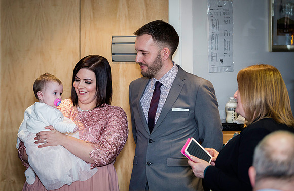 Dunfermline family christening/Naming ceremony