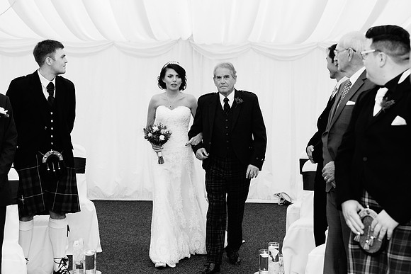 Kinnettles Castle Wedding.