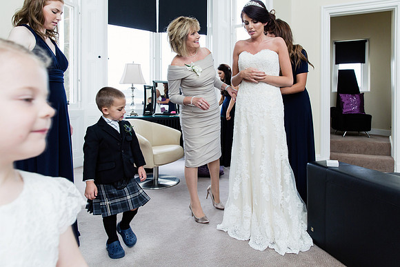 Kinnettles Castle Wedding.