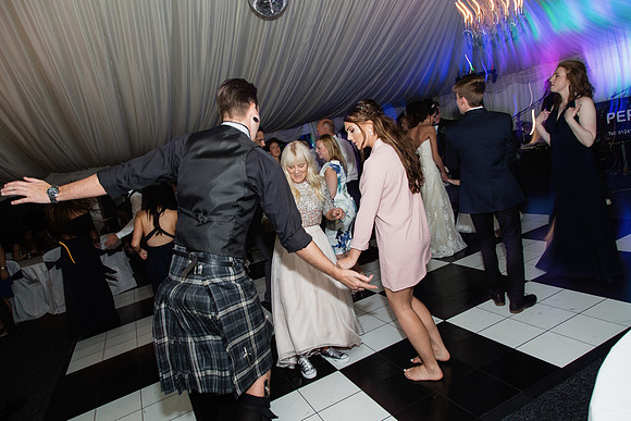 Kinnettles Castle Wedding.