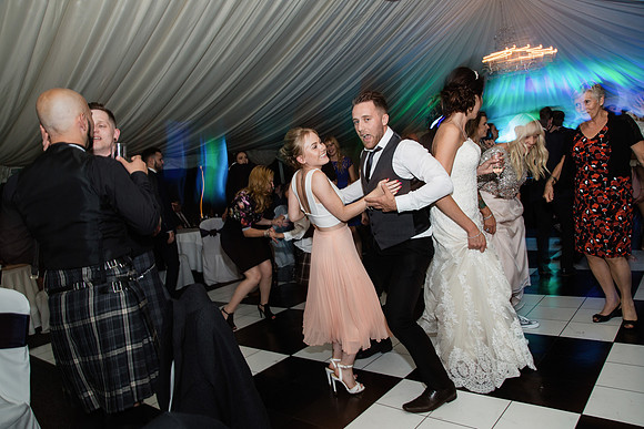 Kinnettles Castle Wedding.