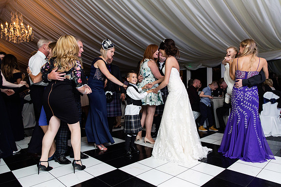 Kinnettles Castle Wedding.