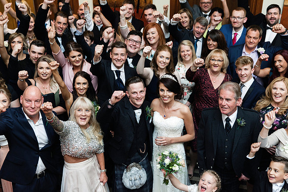 Kinnettles Castle Wedding.