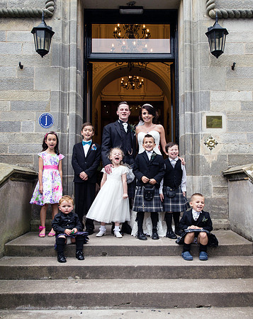 Kinnettles Castle Wedding.