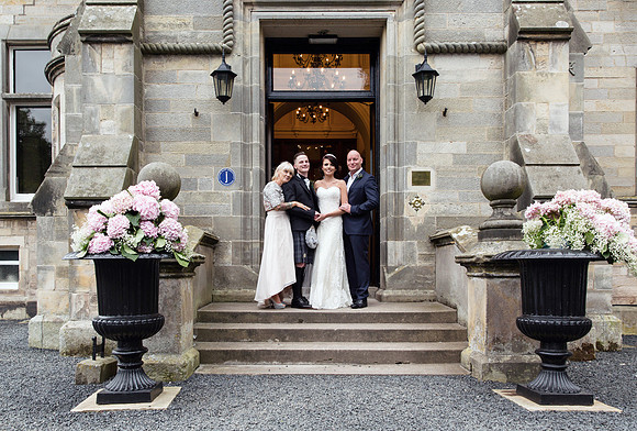 Kinnettles Castle Wedding.