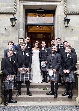 Kinnettles Castle Wedding.
