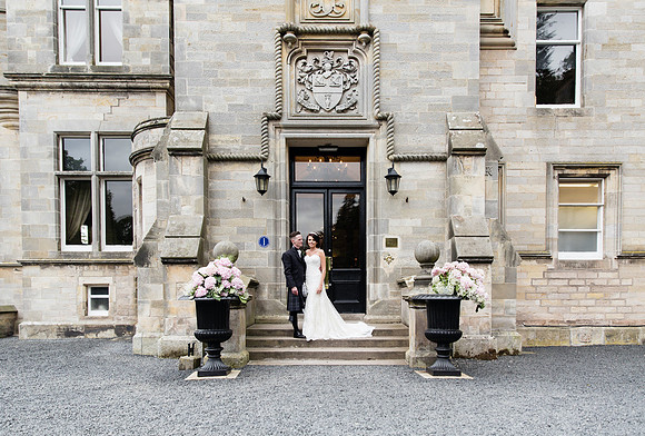 Kinnettles Castle Wedding.