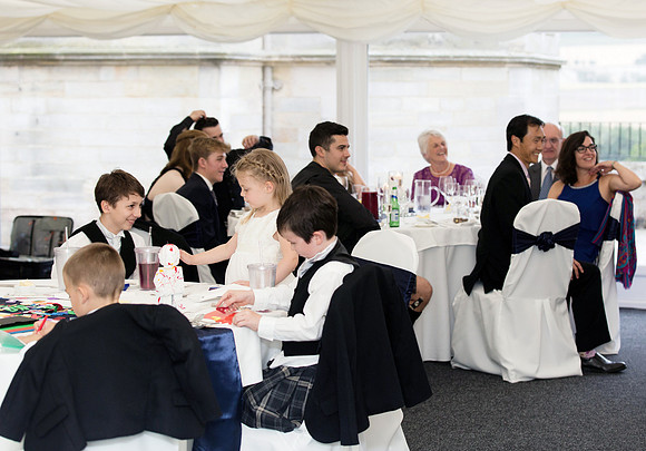 Kinnettles Castle Wedding.