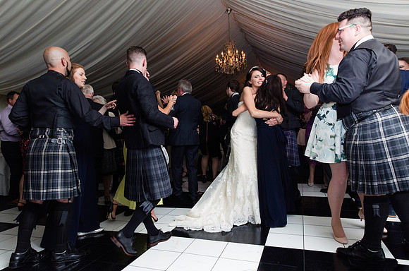 Kinnettles Castle Wedding.