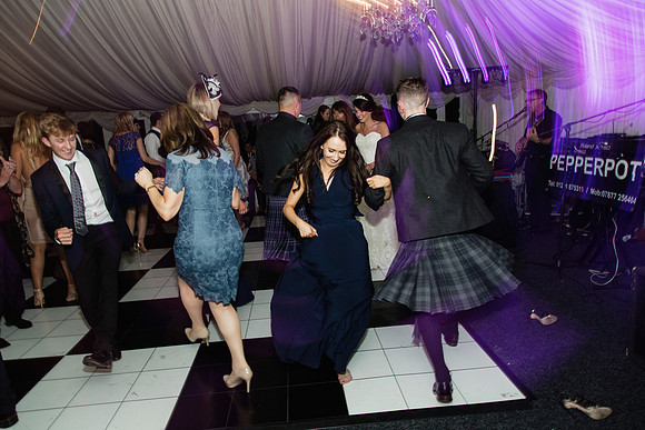 Kinnettles Castle Wedding.