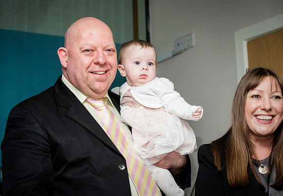 Dunfermline family christening/Naming ceremony