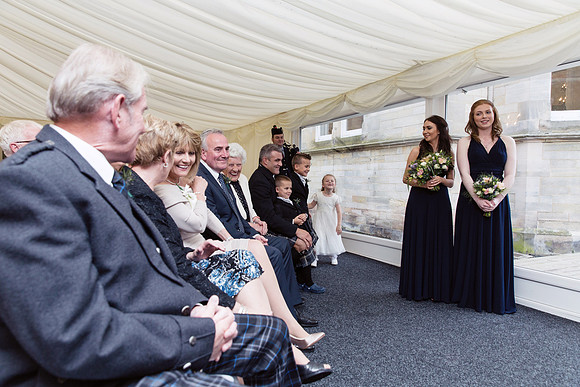 Kinnettles Castle Wedding.