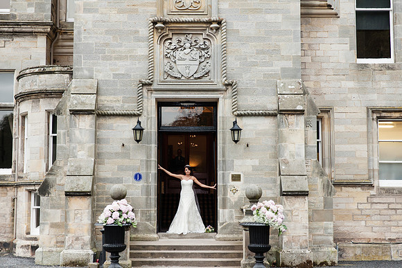 Kinnettles Castle Wedding.