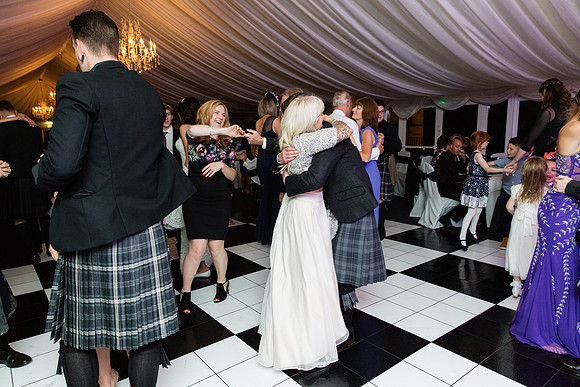 Kinnettles Castle Wedding.