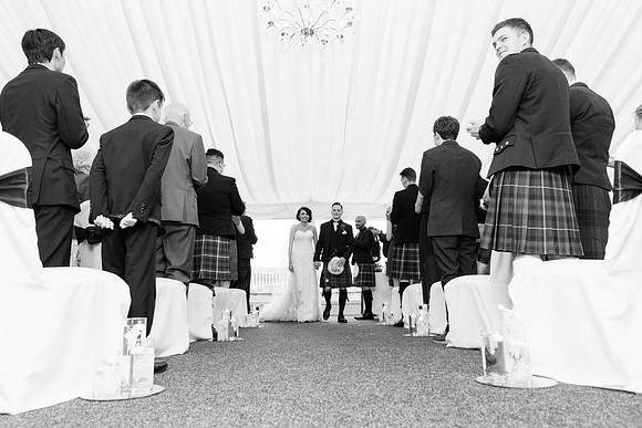 Kinnettles Castle Wedding.