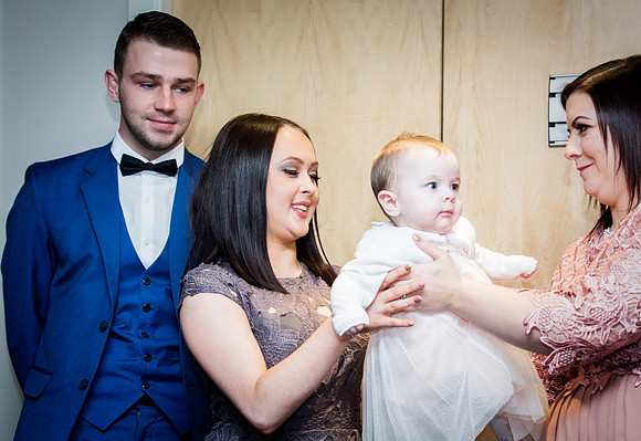 Dunfermline family christening/Naming ceremony
