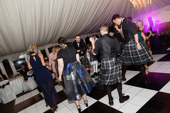 Kinnettles Castle Wedding.