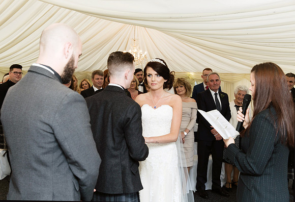 Kinnettles Castle Wedding.
