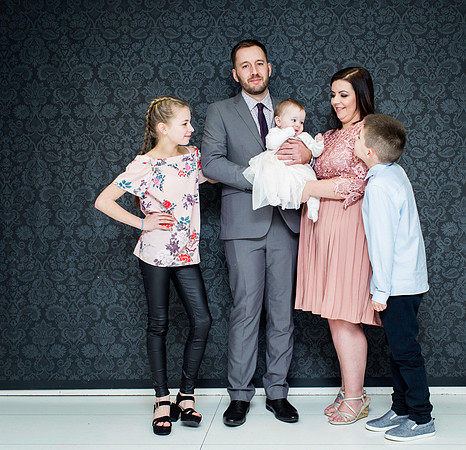 Dunfermline family christening/Naming ceremony