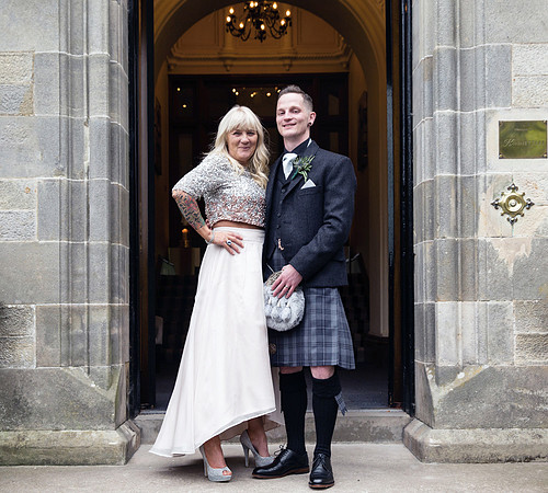 Kinnettles Castle Wedding.