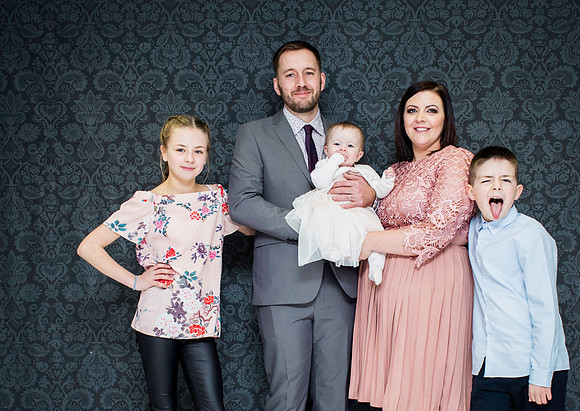 Dunfermline family christening/Naming ceremony
