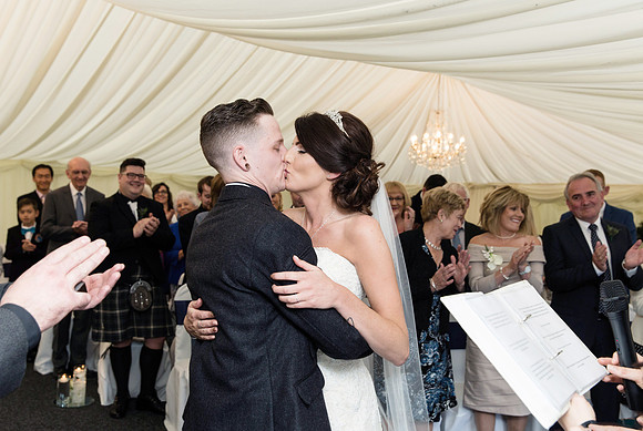 Kinnettles Castle Wedding.