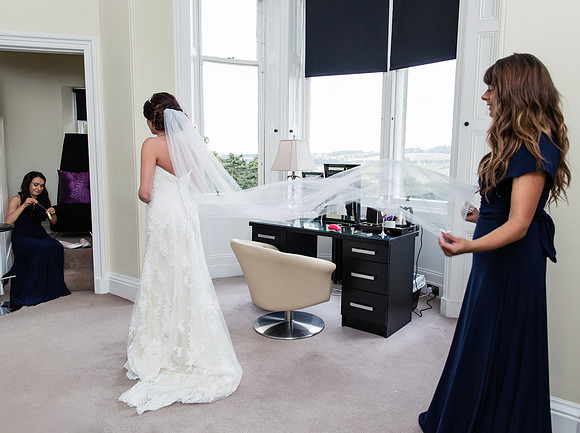 Kinnettles Castle Wedding.