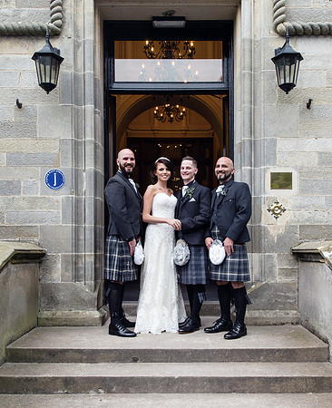 Kinnettles Castle Wedding.