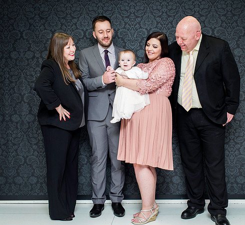 Dunfermline family christening/Naming ceremony