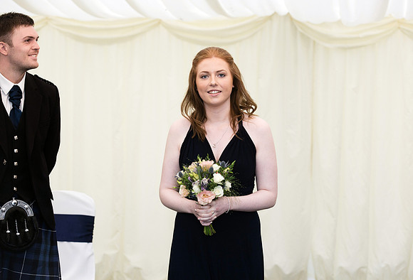 Kinnettles Castle Wedding.