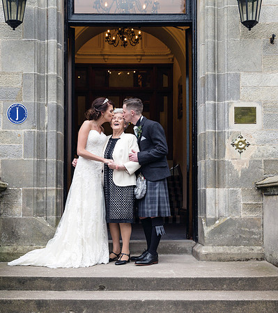 Kinnettles Castle Wedding.