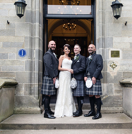 Kinnettles Castle Wedding.