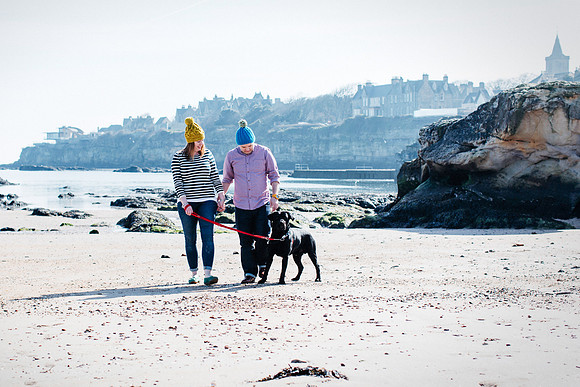 St Andrews Engagement Photo Shoot